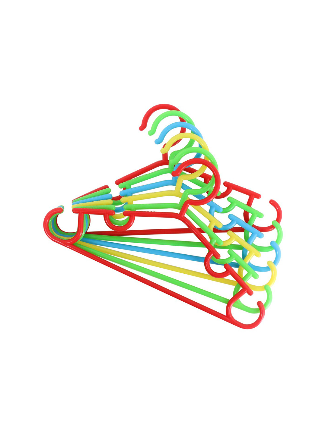 POKORY Unisex Kids Pack Of 6 Solid Bar Hangers