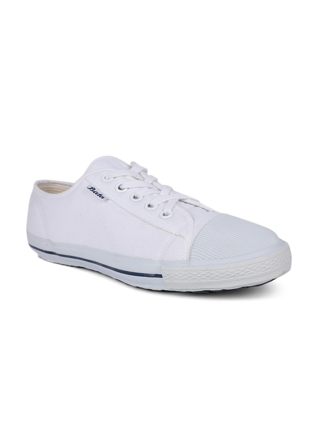 Bata Men White Sneakers