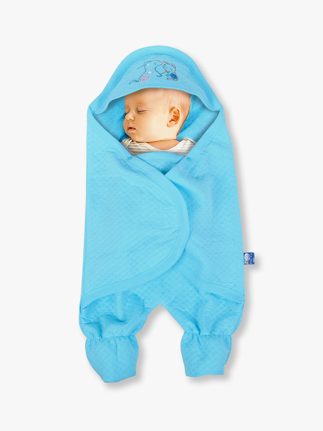 POKORY Unisex Kids Blue Soft Warm Wrapper Cover