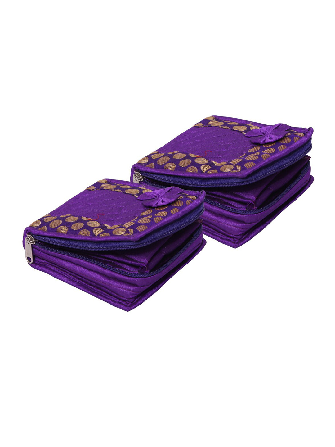 Kuber Industries Set of 2 Portable Jewellery Organizer