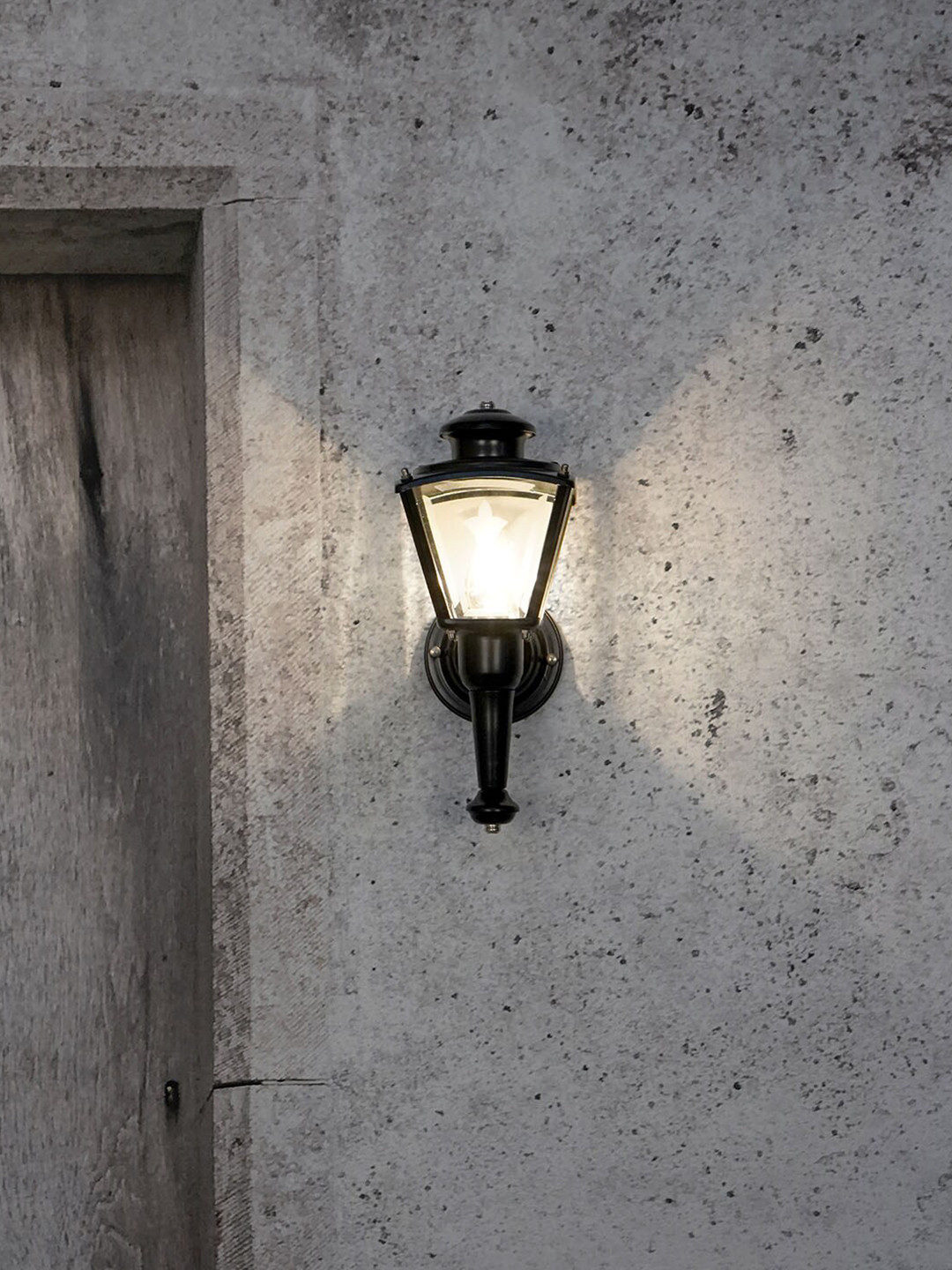 Fos Lighting Black & White Printed Traditional Ceiling  Lamp