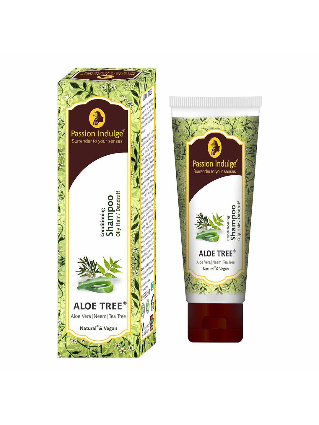 Passion Indulge Aloe Tree Shampoo for Oily Scalp and Hair Dandruff  200 ml