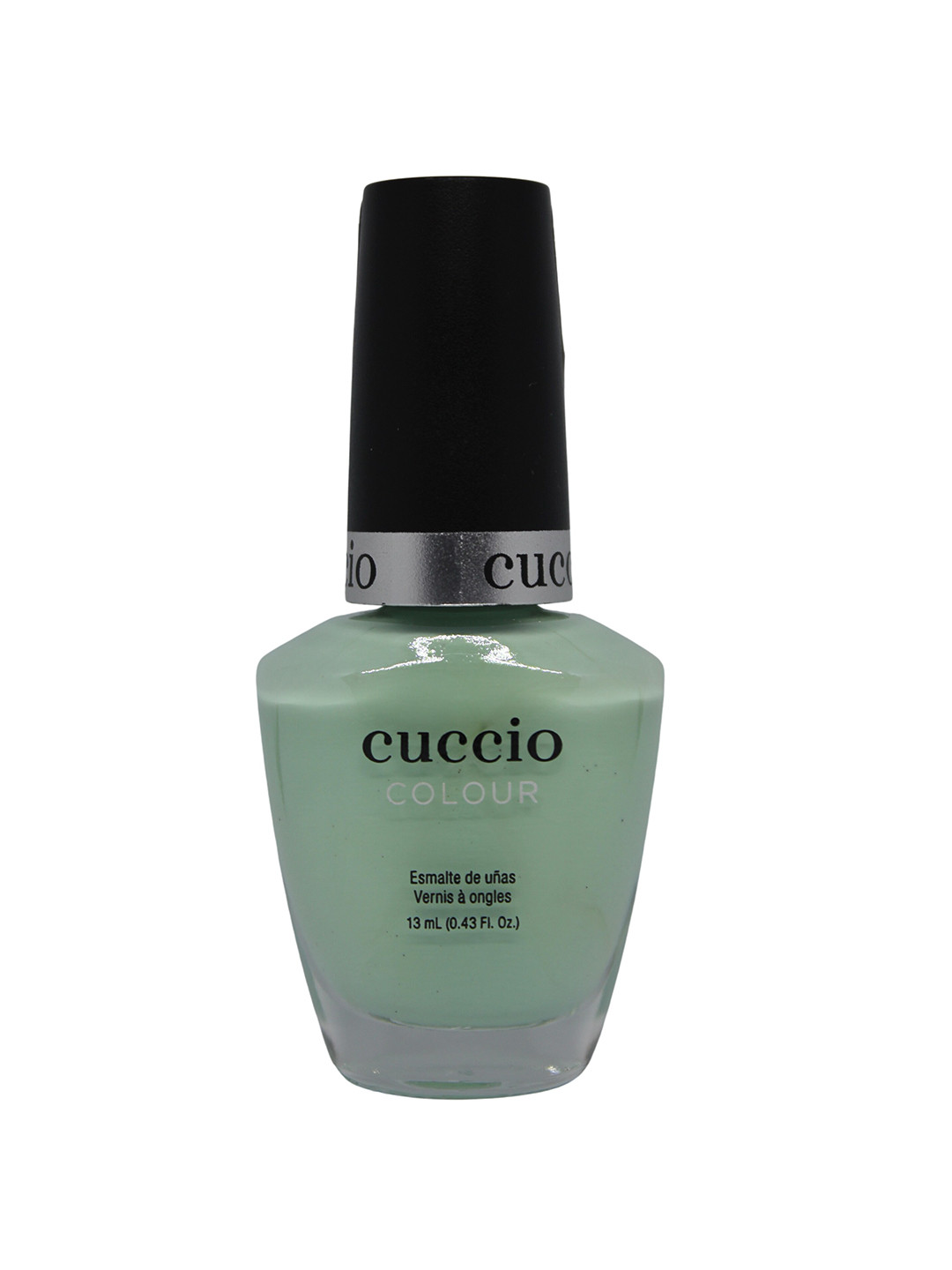 Cuccio Colour Long Lasting Glossy Nail Polish - Mint Sorbet 25 Free Formula 13 ml