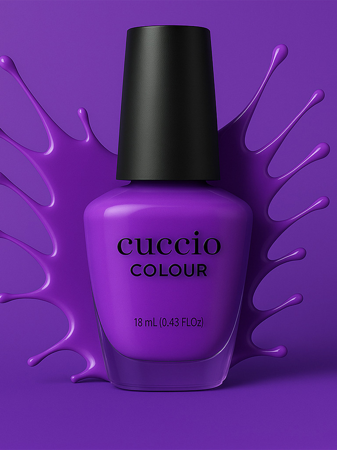 Cuccio Colour Long Lasting Glossy Nail Polish - Agent Of Change 25 Free Formula 13 ml
