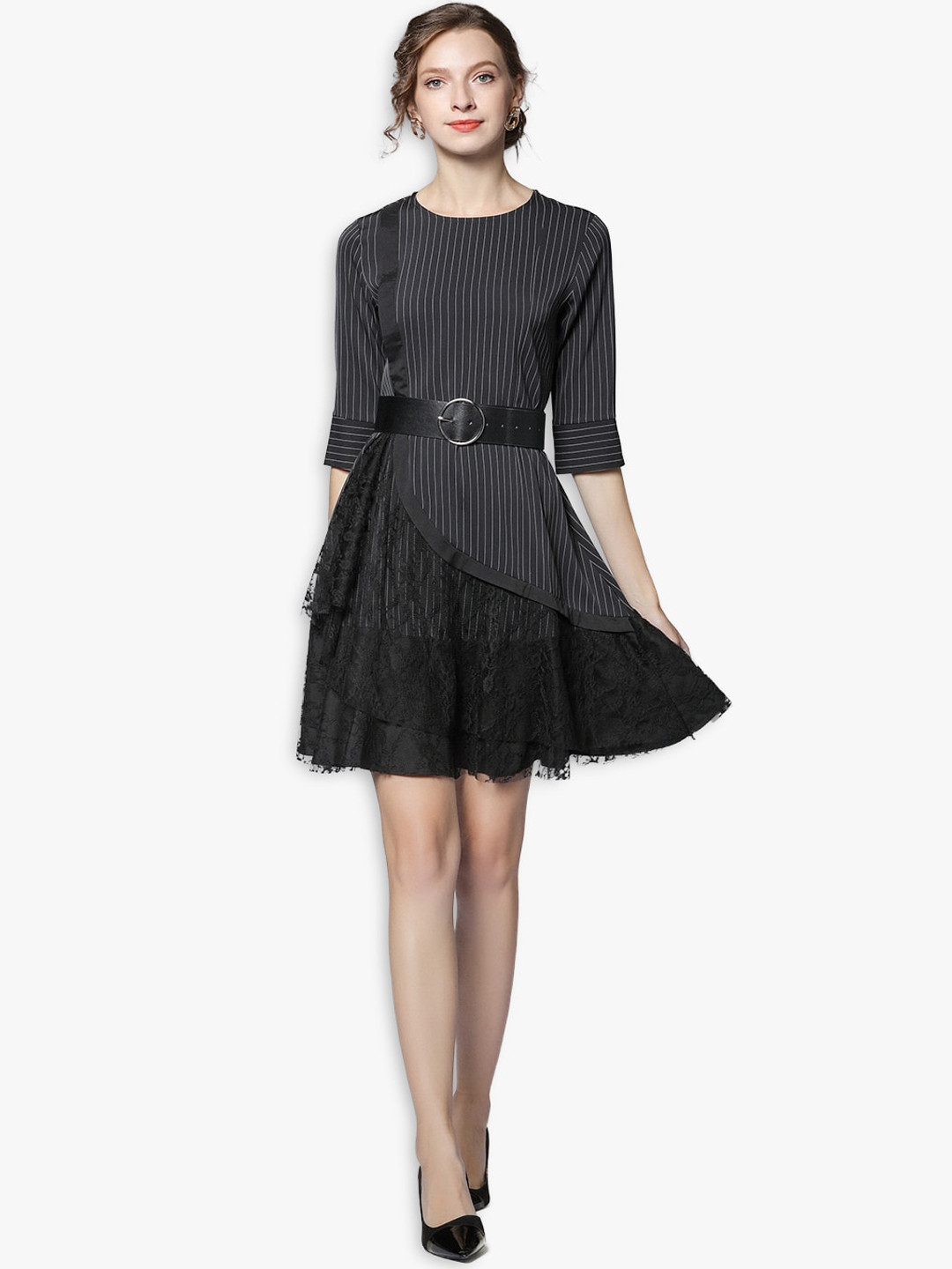 JC Collection Black Dress