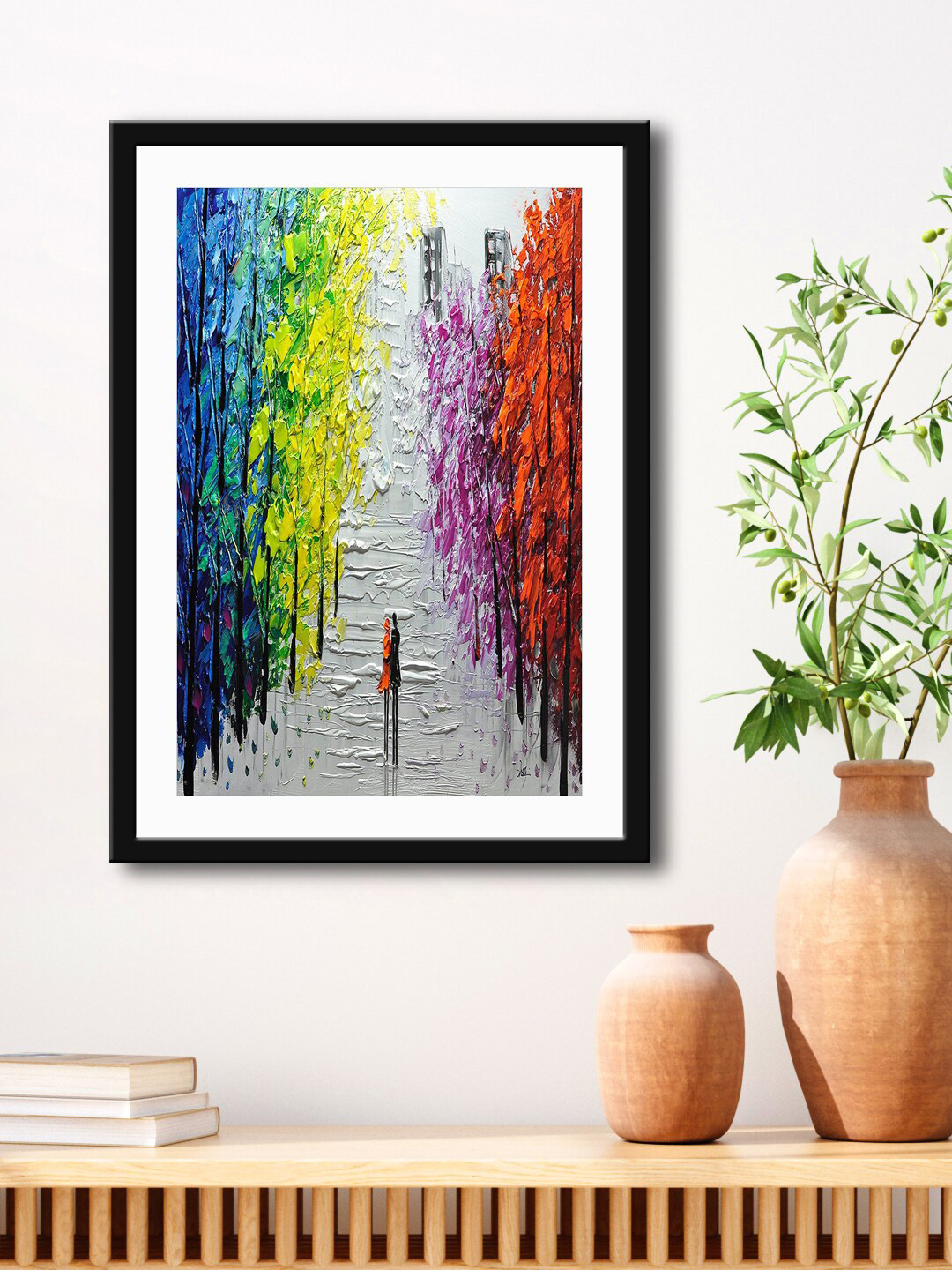 999Store MDF Wall Rectangle Paintings Wall Art - 24 x 16 In