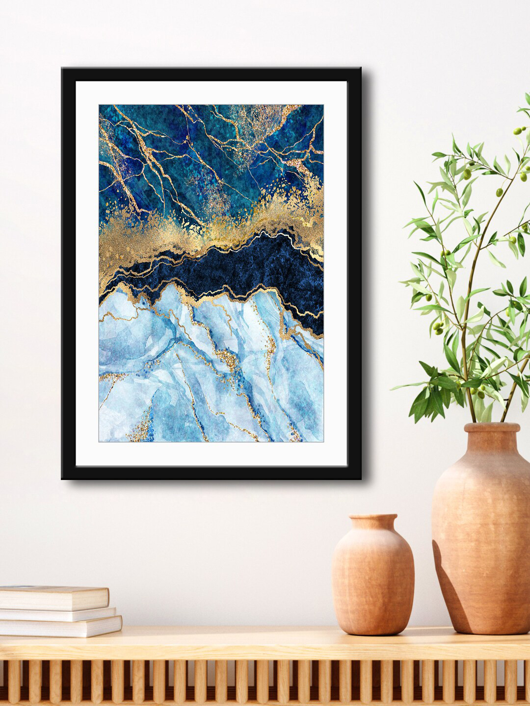 999Store MDF Wall Rectangle Paintings Wall Art - 24 x 16 In