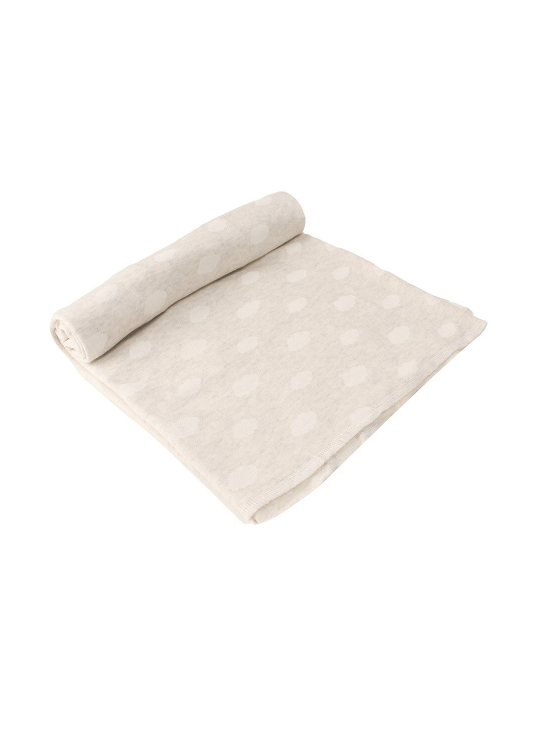 Nino Bambino Infant Kids Off-White Printed Pure Organic Cotton Swaddle