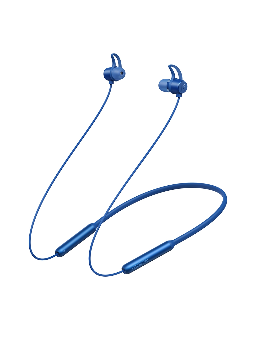 Realme Blue Solid Buds Wireless In Ear Bluetooth Headset With Mic