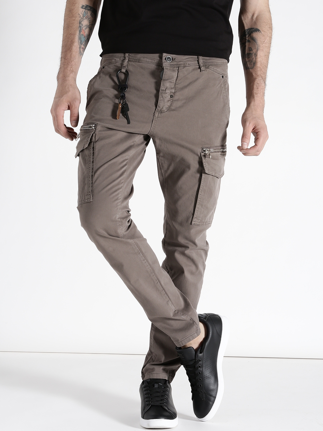 Urban Ranger Men Solid Straight Fit Cream Trousers  Selling Fast at  Pantaloonscom