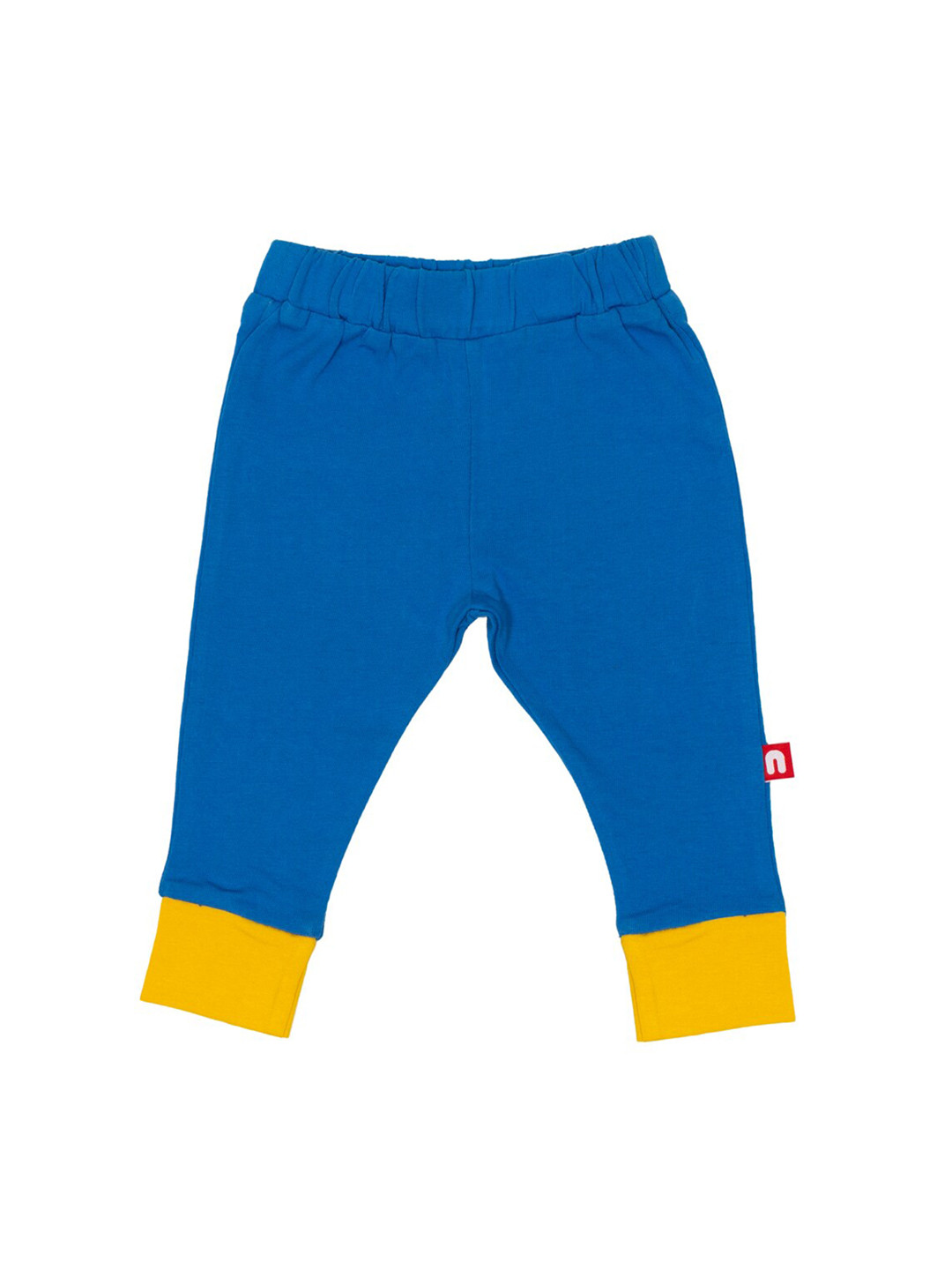 Nino Bambino Girls Blue Cotton Leggings