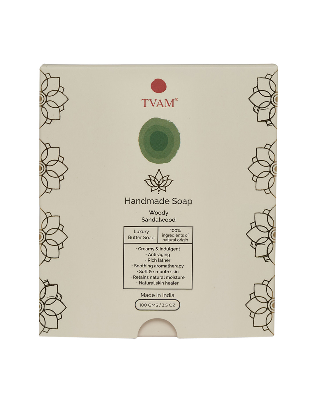 TVAM Woody Sandalwood Handmade Soap