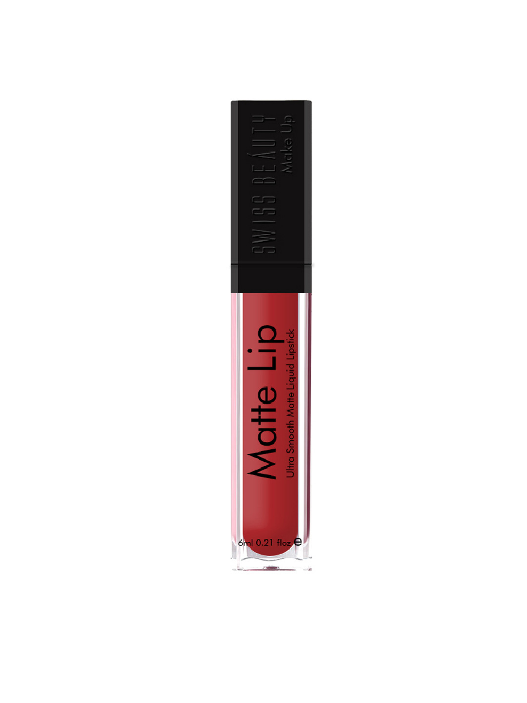 SWISS BEAUTY Matte Lip Ultra Smooth Matte Liquid Lipstick - Red Smoke 13