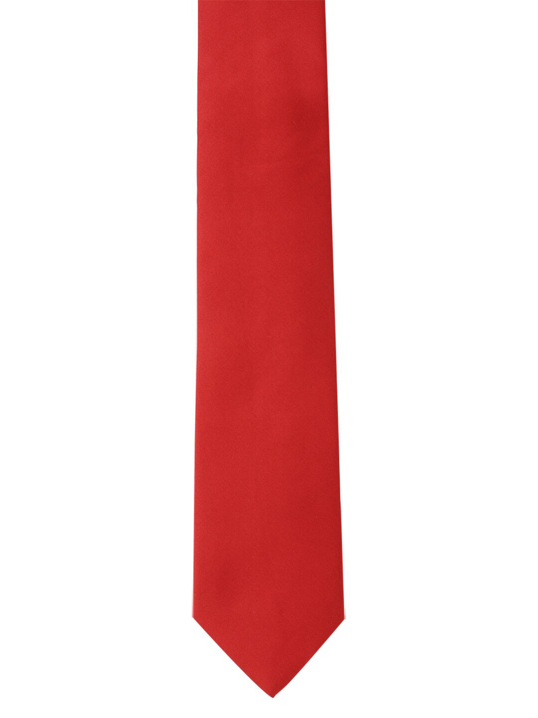 Van Heusen Men Red Woven Design Broad Tie