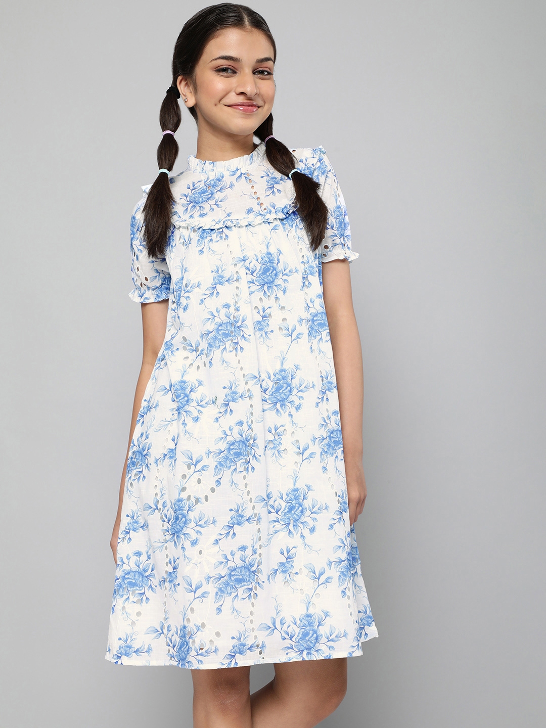 Justice white dress best sale