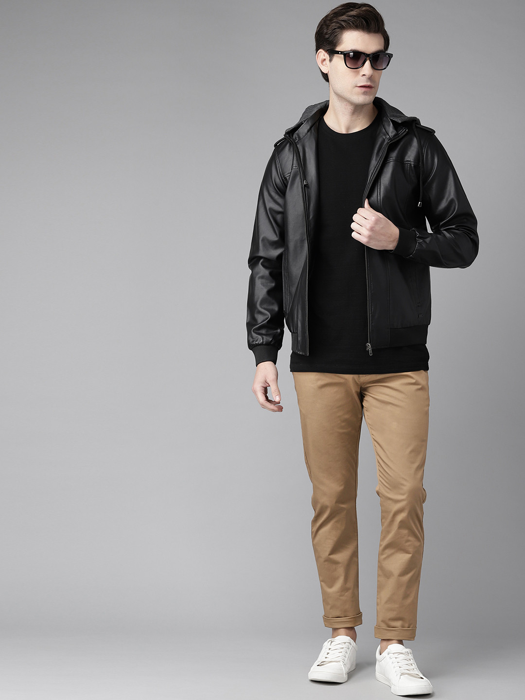 Blackberrys Men Khaki Trousers