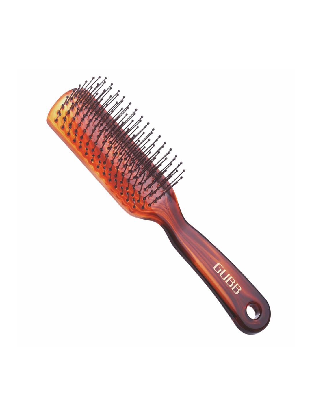 GUBB Unisex Brown Shell Range Styling Hair Comb Brush