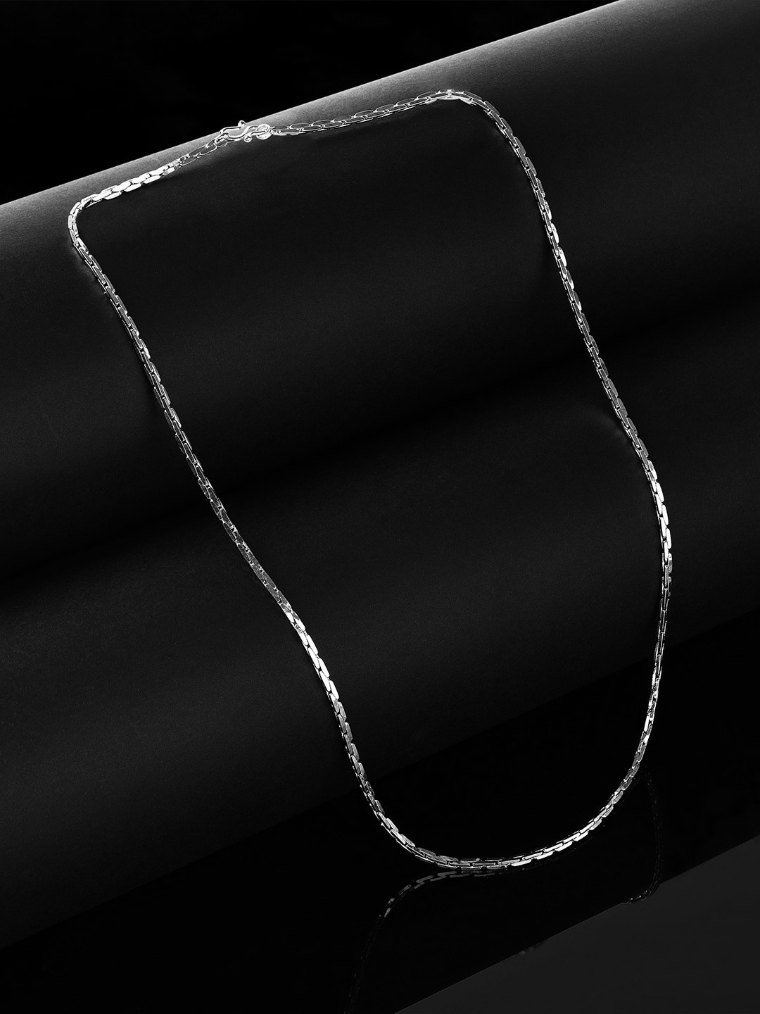 The Roadster Lifestyle Co Men Silver-Plated Chain
