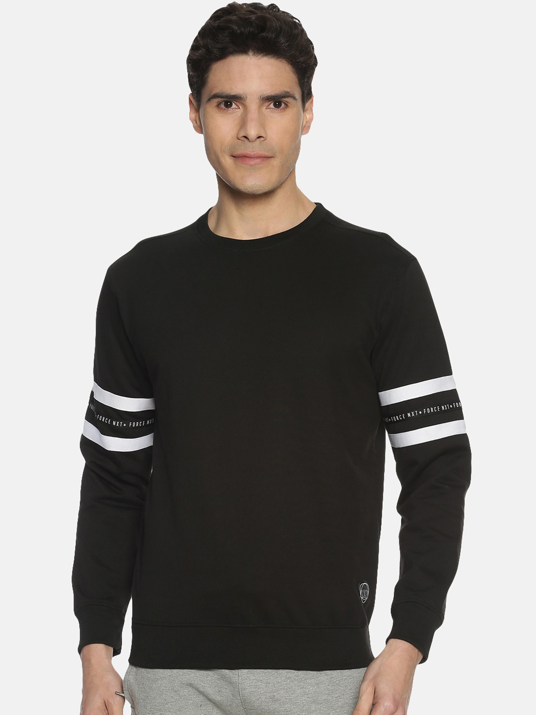 Force NXT Men Black Sweatshirt