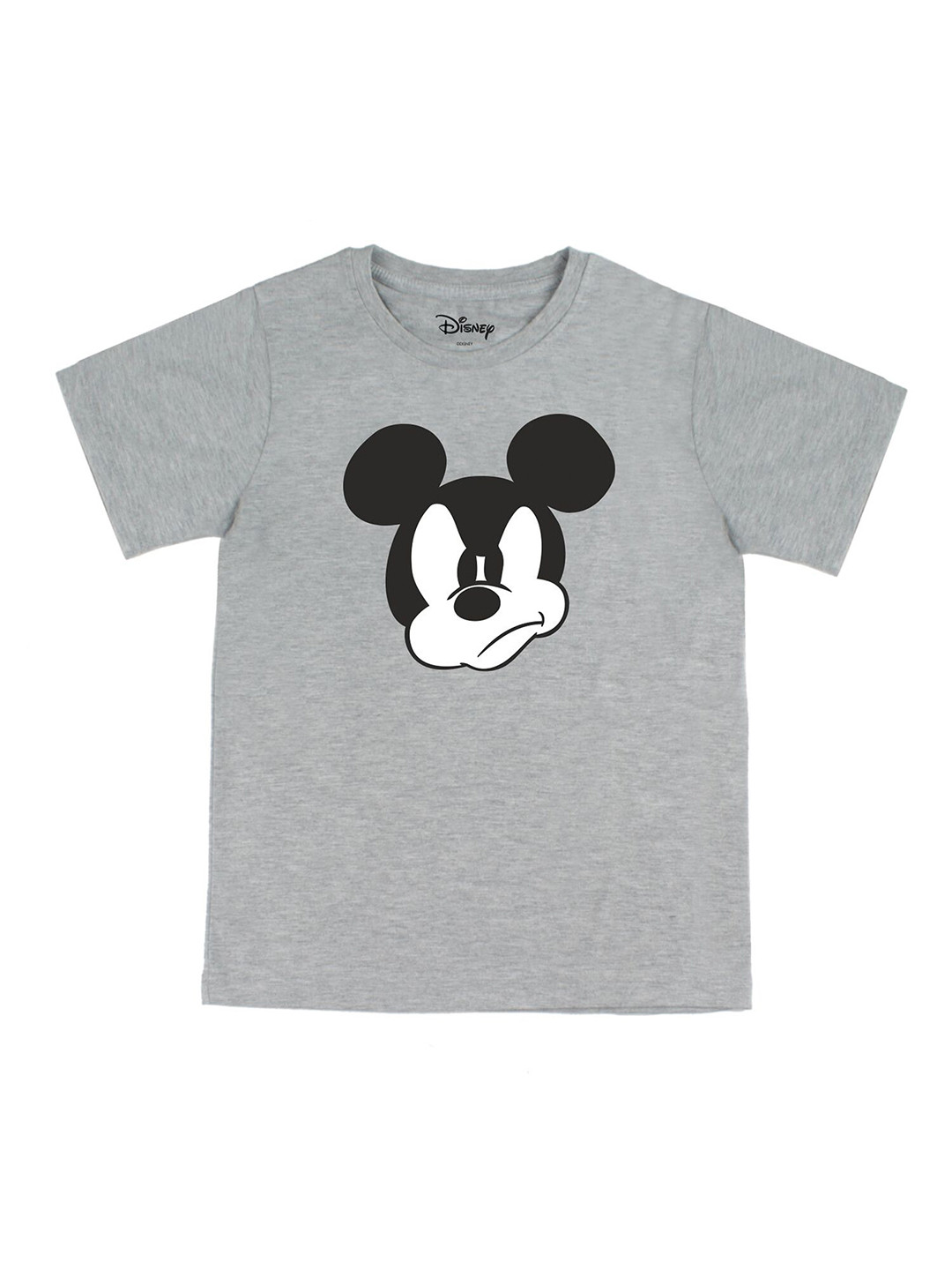 Disney by Wear Your Mind Boys Grey Checked Cut Outs T-shirt