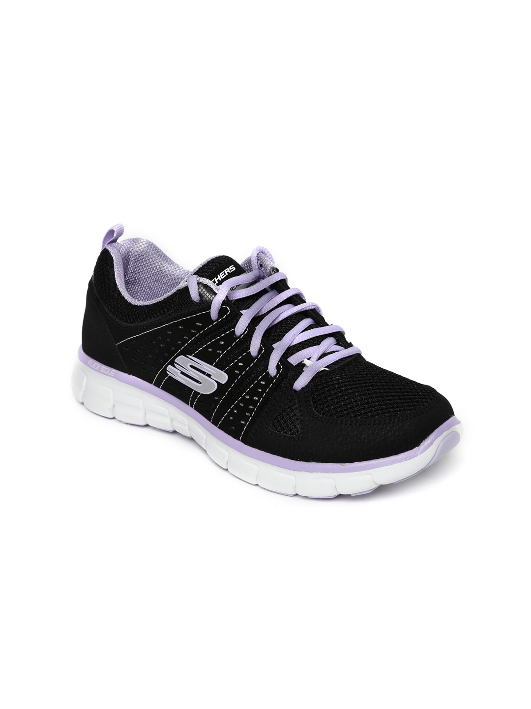 Skechers Women Black Synergy Sneakers