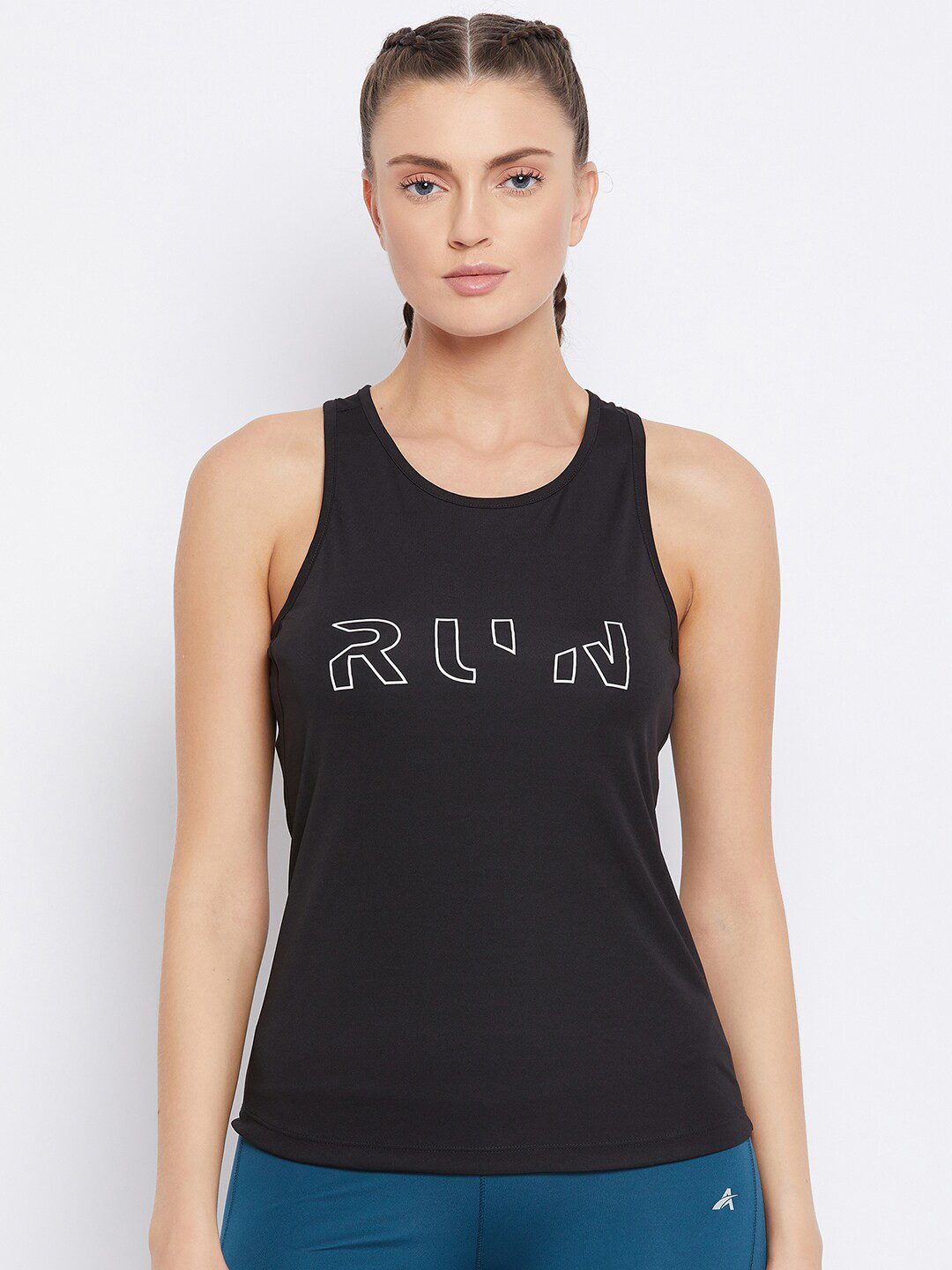 ATHLISIS Black Tank Top