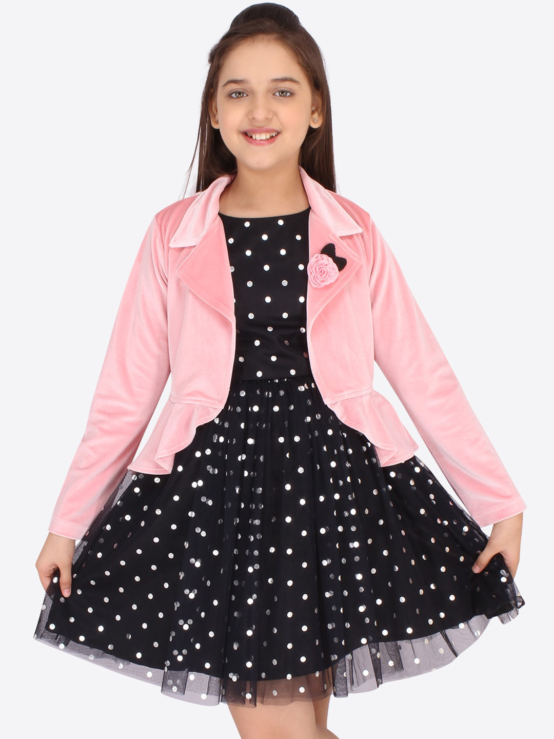 CUTECUMBER Pink Net Dress