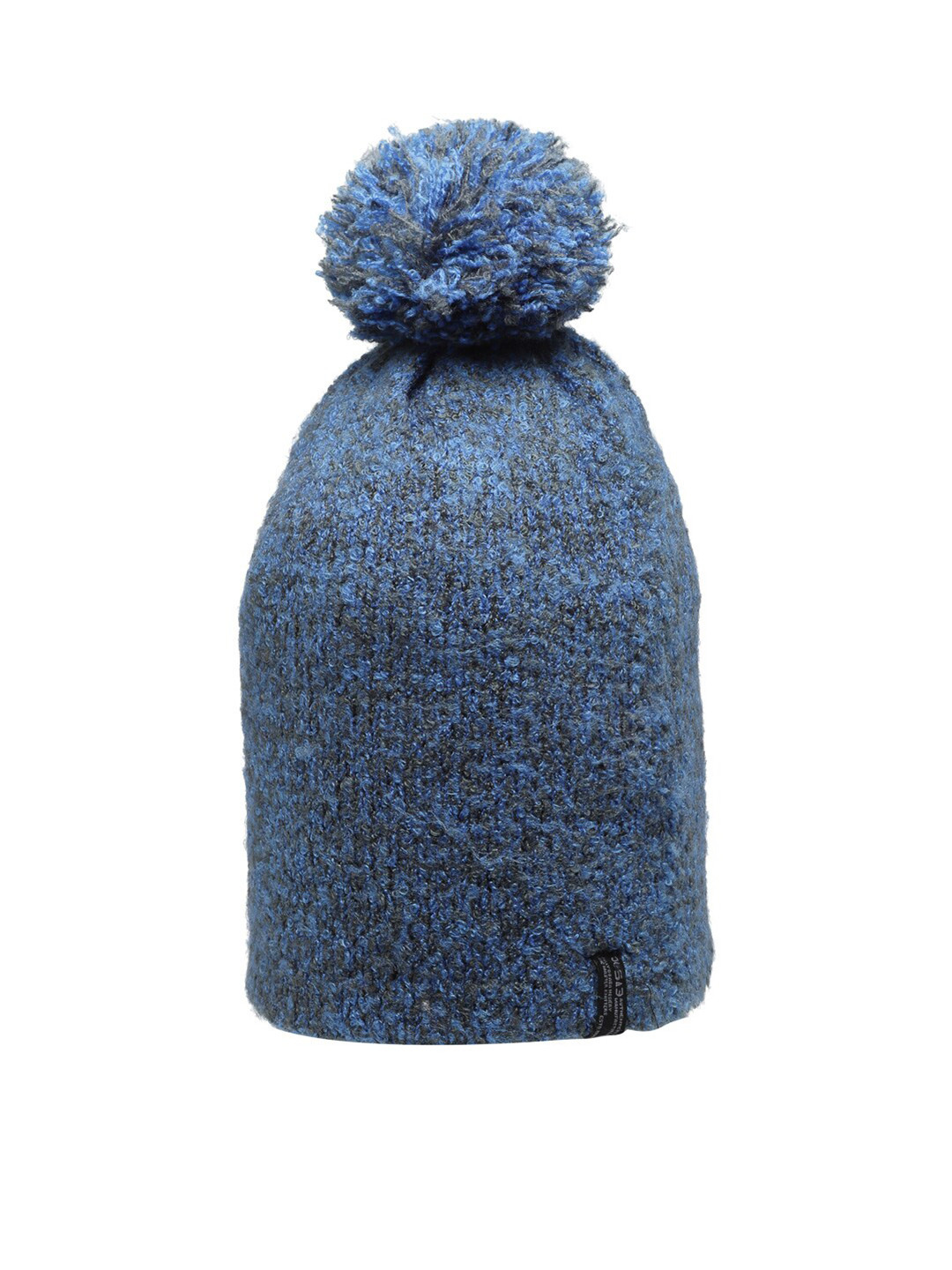 513 Women Blue Knit Beanie Cap
