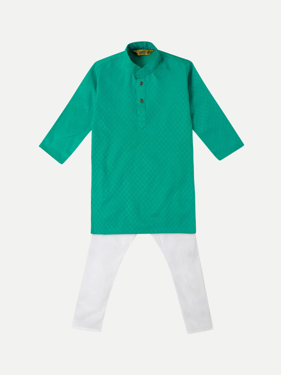Pro-Ethic STYLE DEVELOPER Boys Green Regular Kurta with Pyjamas