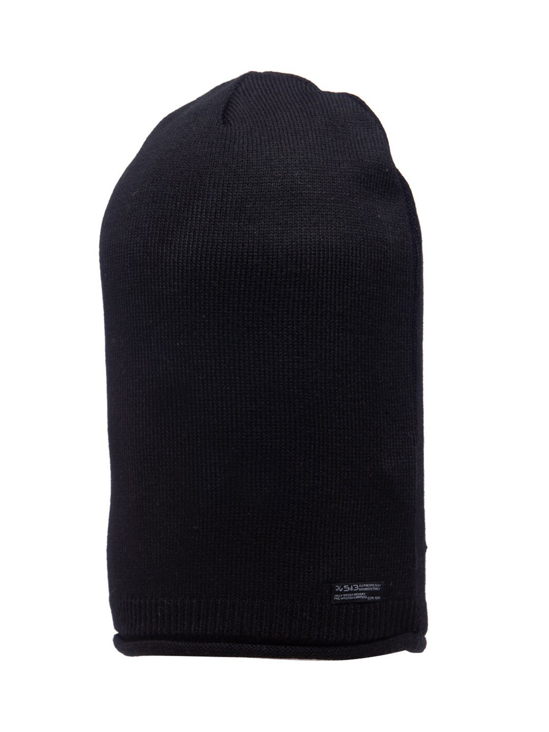 513 Men Black Pure Cotton Beanie