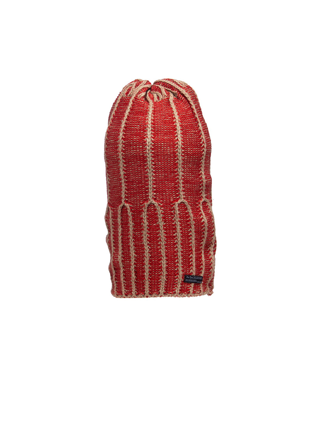 513 Women Rust & Beige Beanie