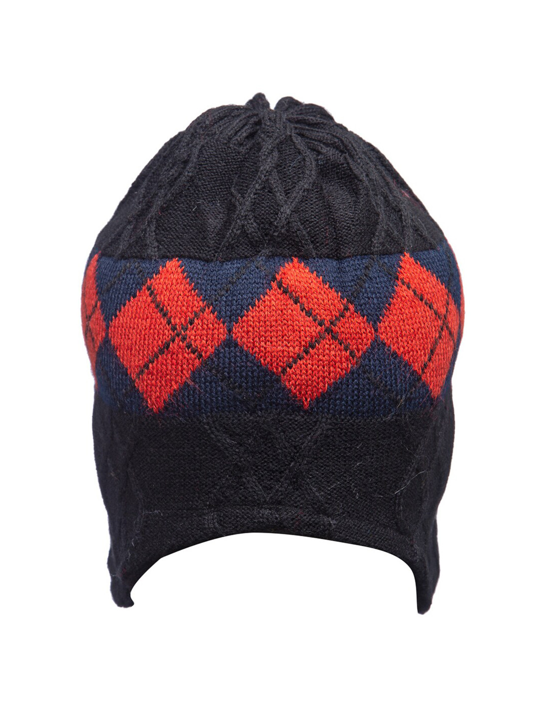 513 Women Black & Red Beanie