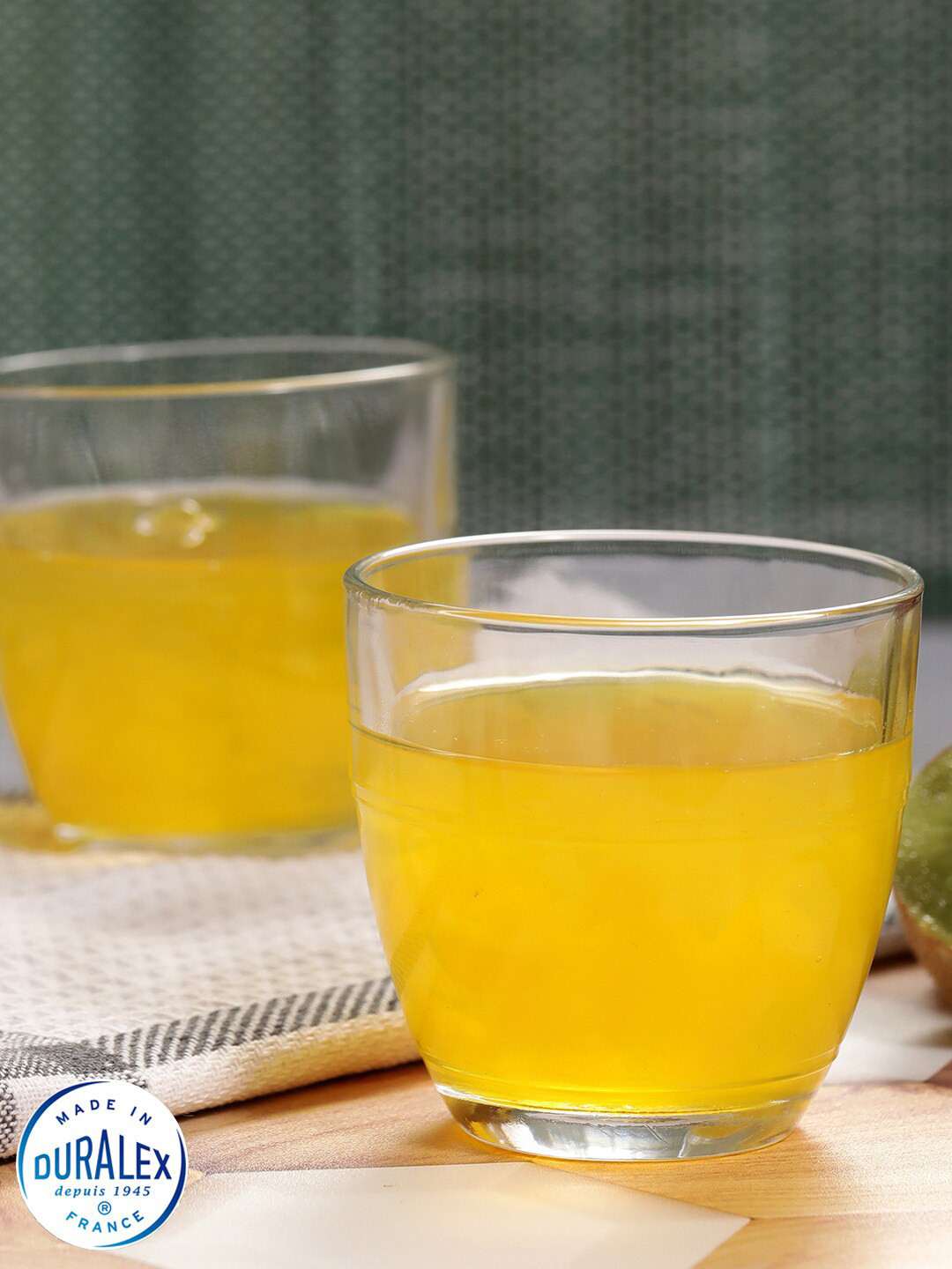 DURALEX Set Of 6 Transparent Solid Tumbler Glasses