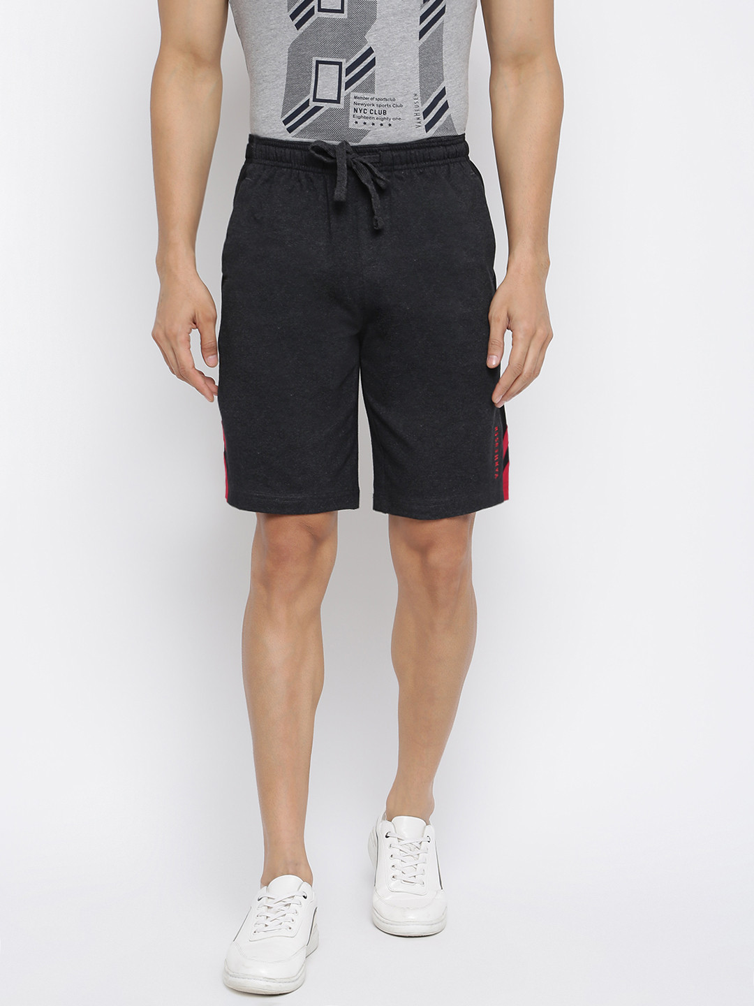 Van Heusen Innerwear Athleisure Men Smart Tech Easy Stain Release Knit Shorts