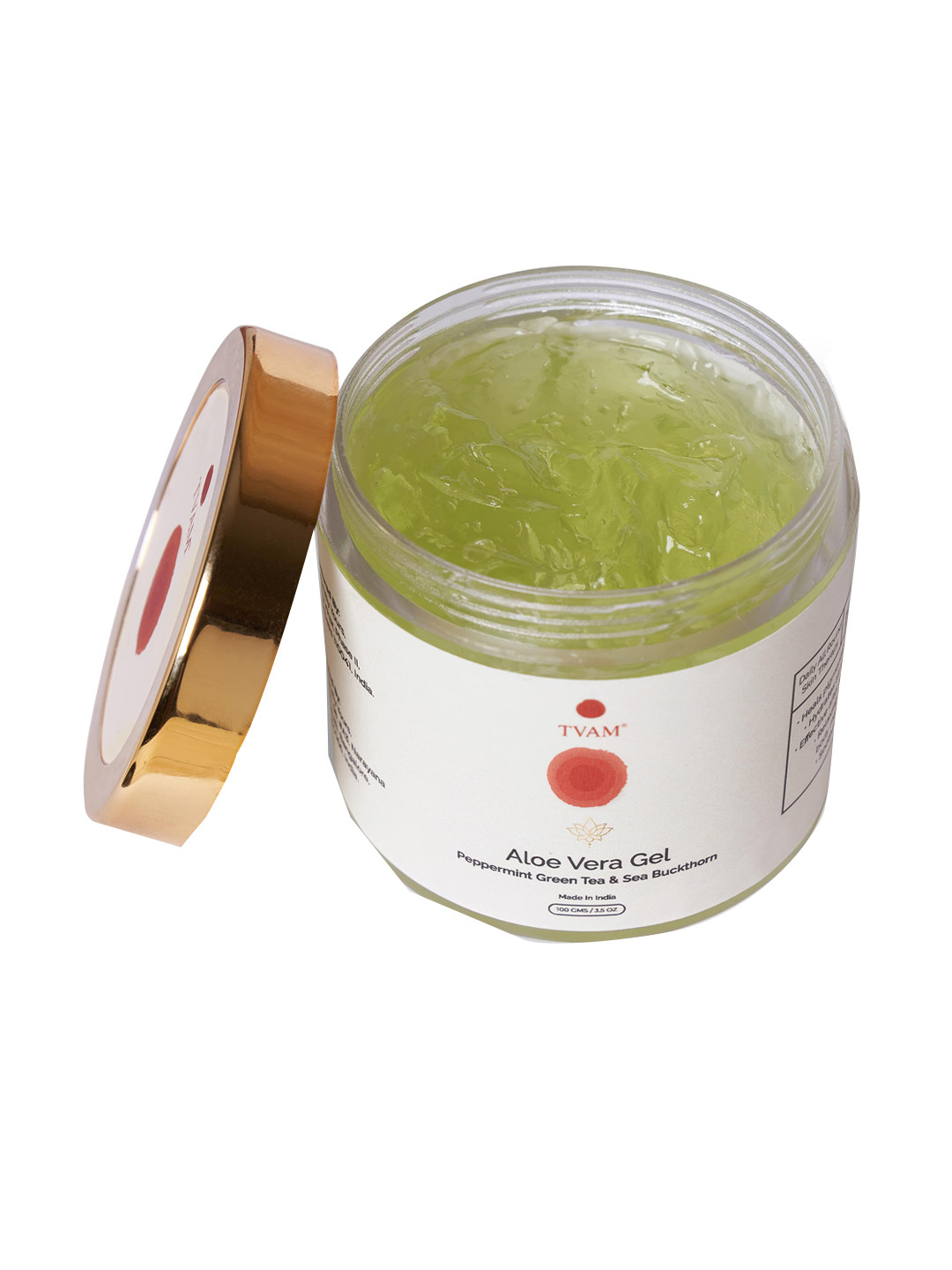TVAM Aloe Vera Gel- Peppermint Green Tea & Sea Buckthorn