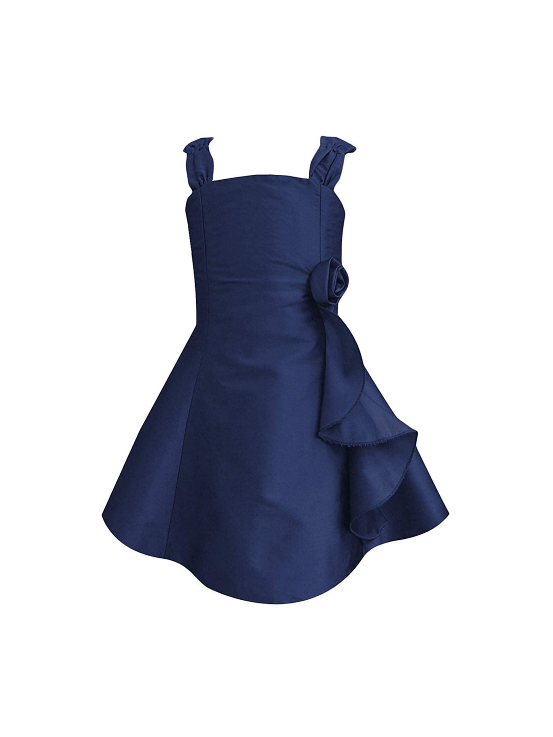 A T U N Navy Blue Dress