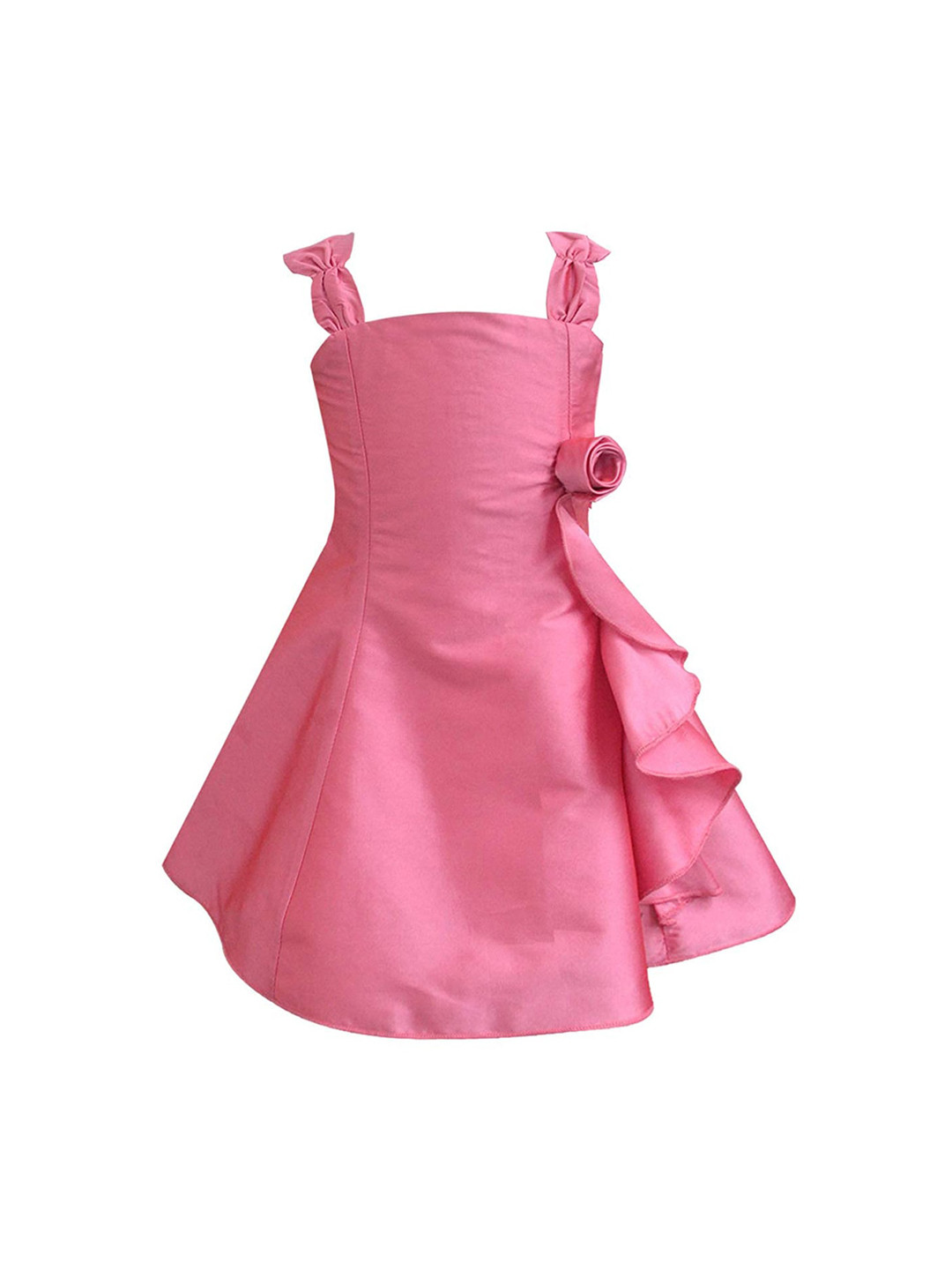 A T U N Pink A-Line Dress