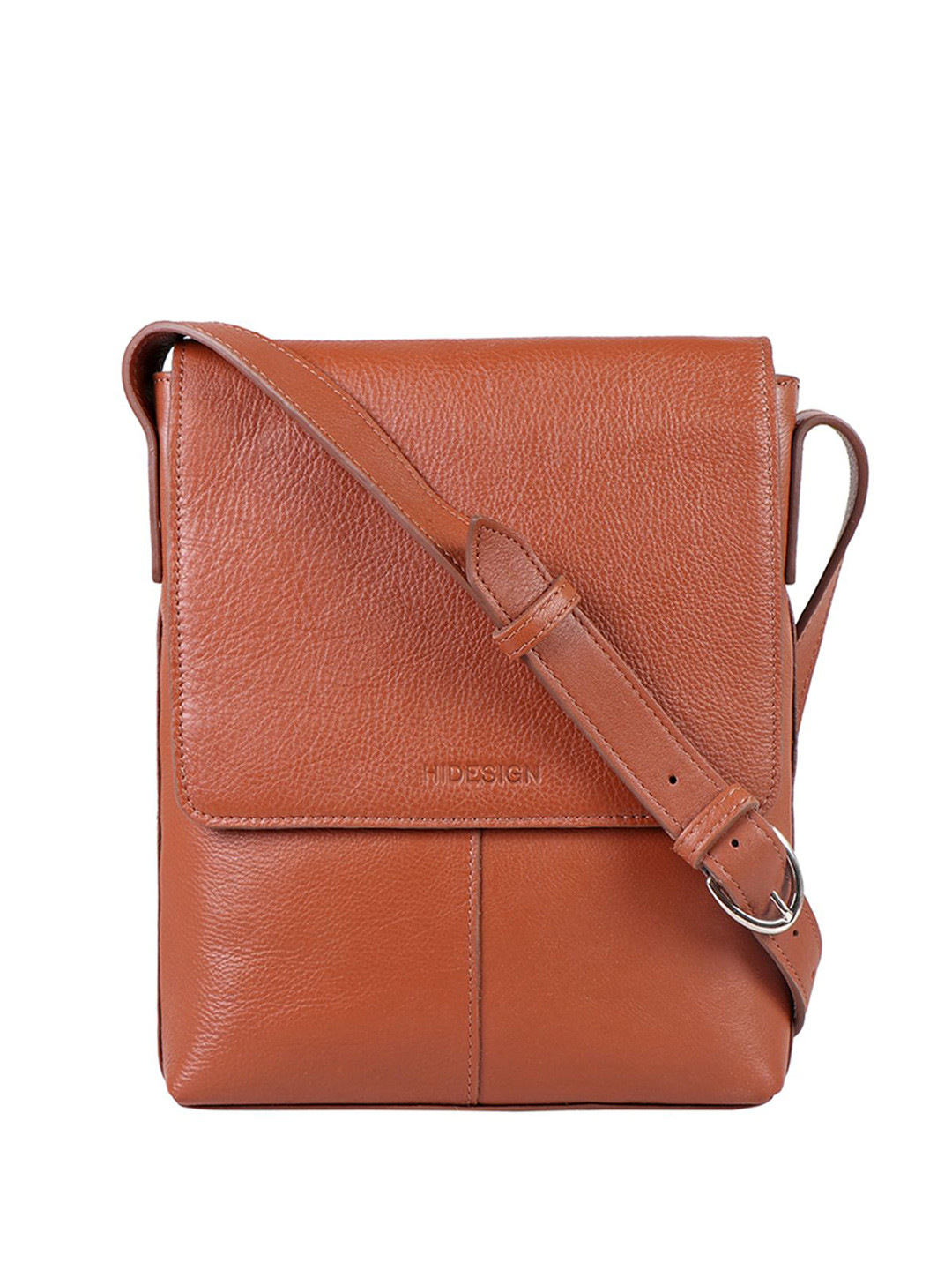 Hidesign Women Tan Messenger Bag