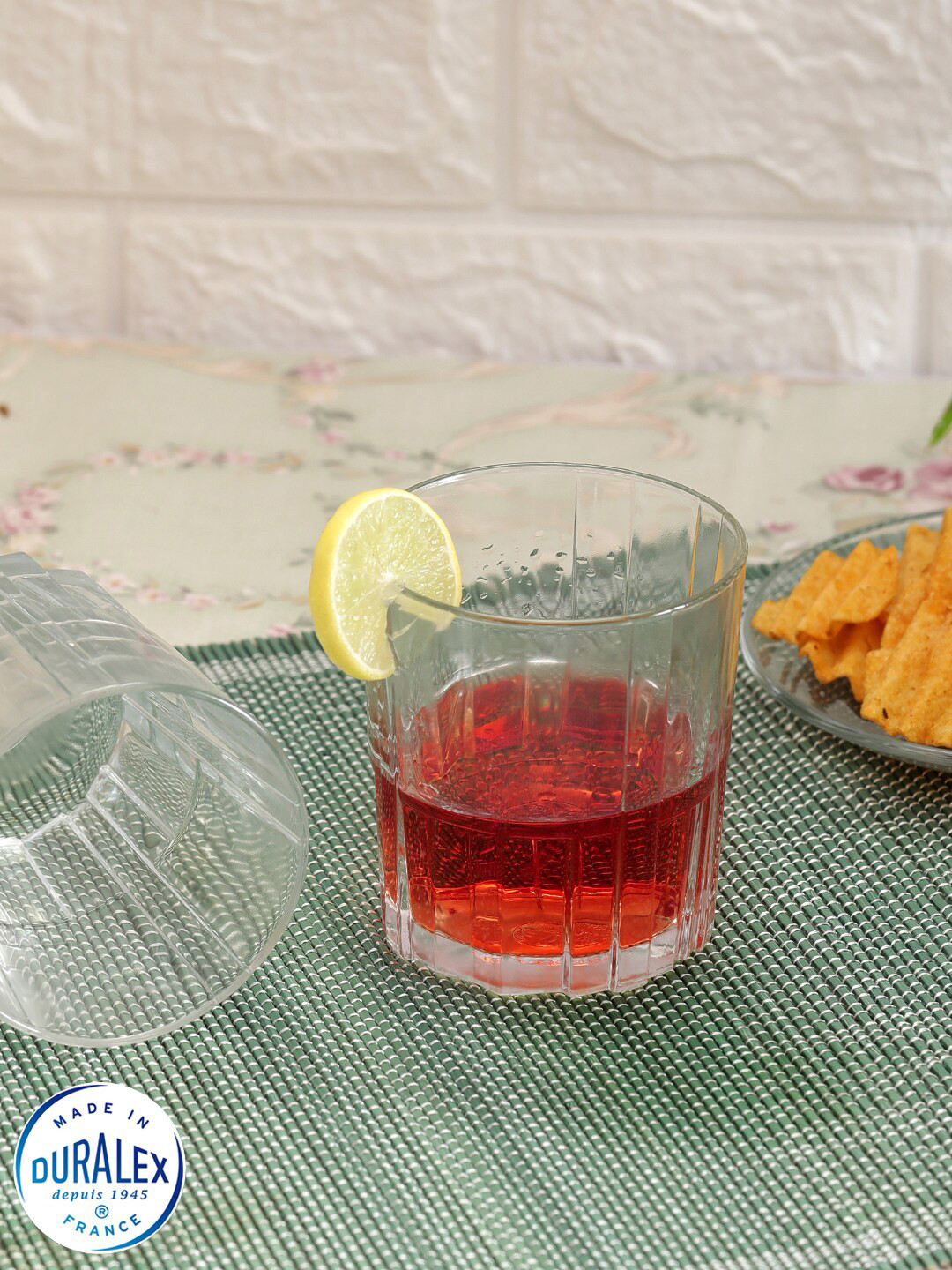 DURALEX Transparent Set of 6 Jazz Clear Tumbler - 210 ml