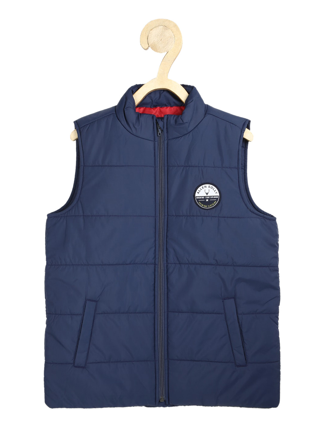 Allen Solly Junior Boys Navy Blue Padded Jacket