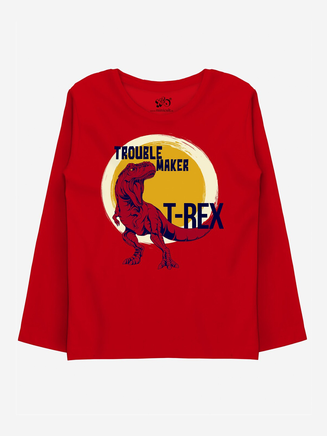 x2o Boys Red Printed T-shirt
