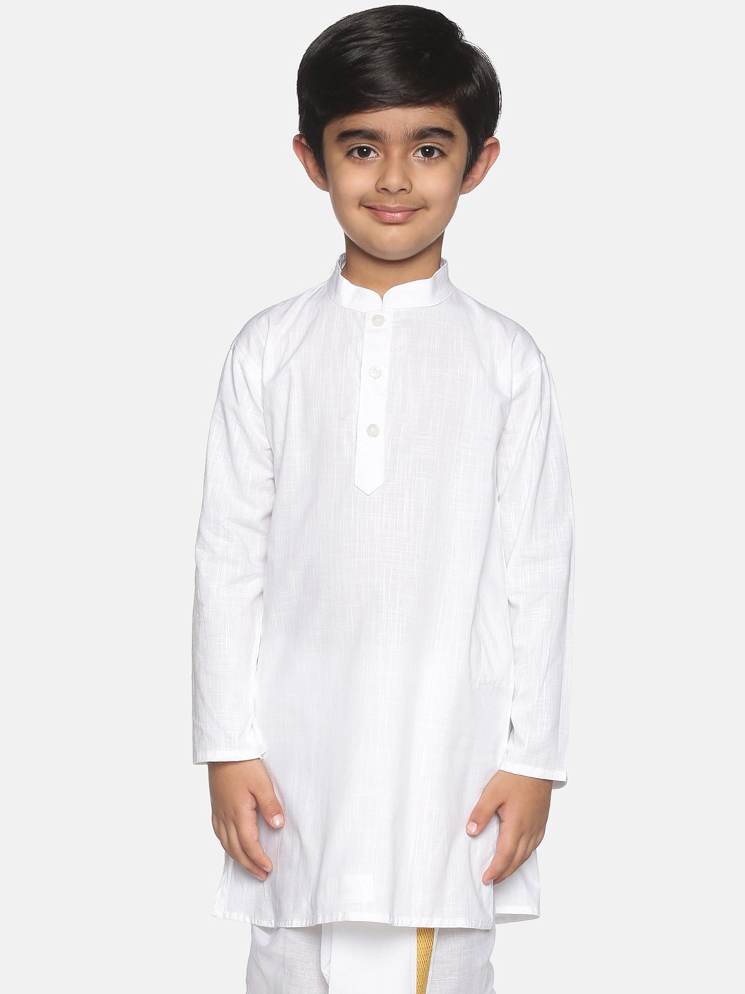 Sethukrishna Boys White Kurta