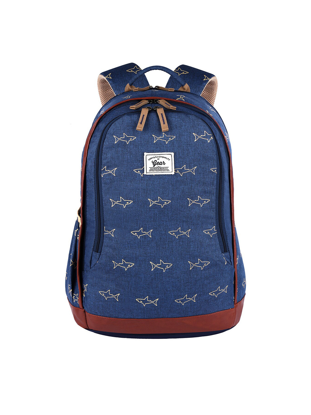 Gear Scuba Graphic Printed Medium Ergonomic Padded Shoulder Structured Backpacks