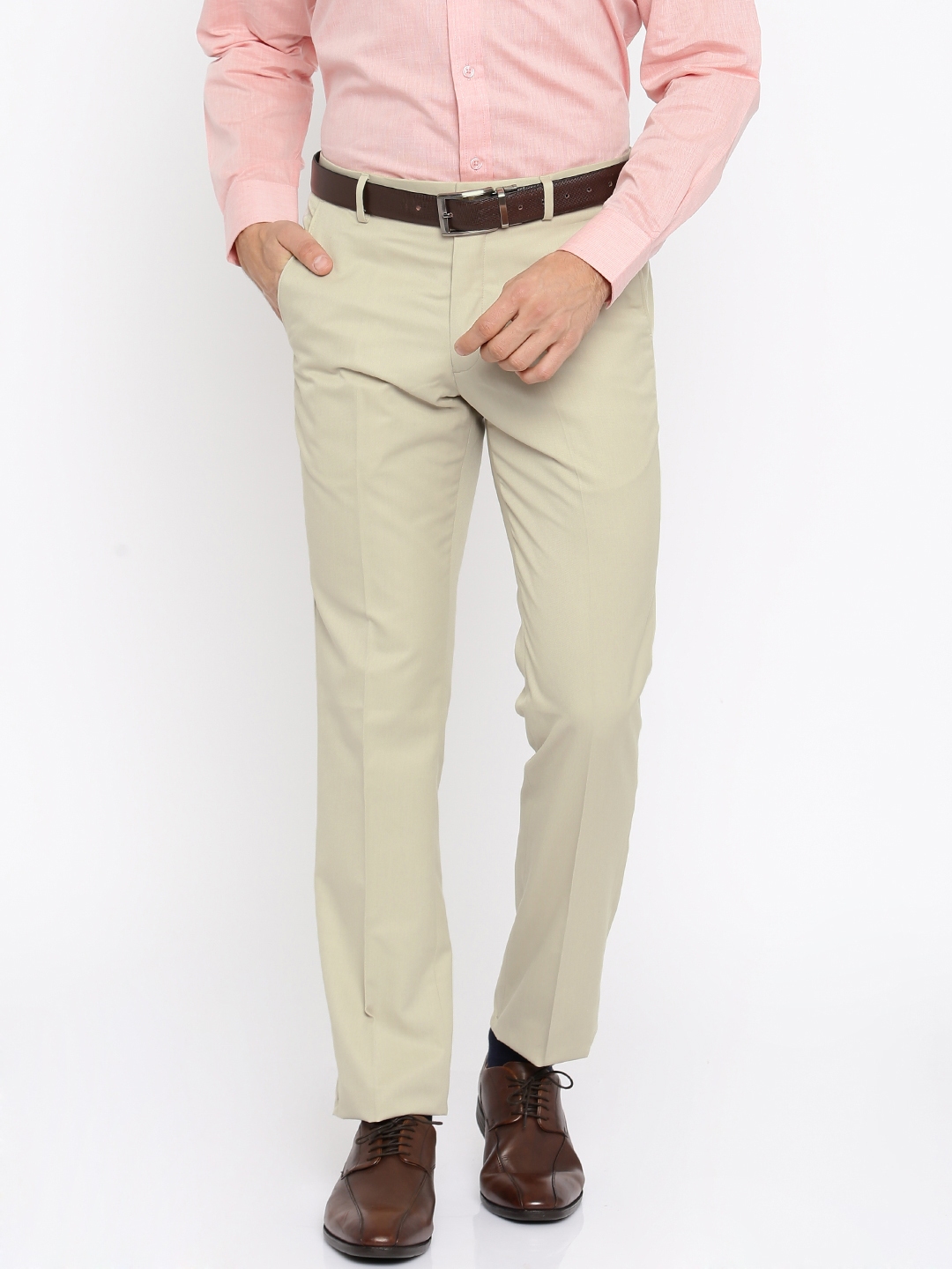 John Miller Men's Slim Formal Trousers (8907372054445_1OT23721_35W x  36L_Grey) : Amazon.in: Fashion