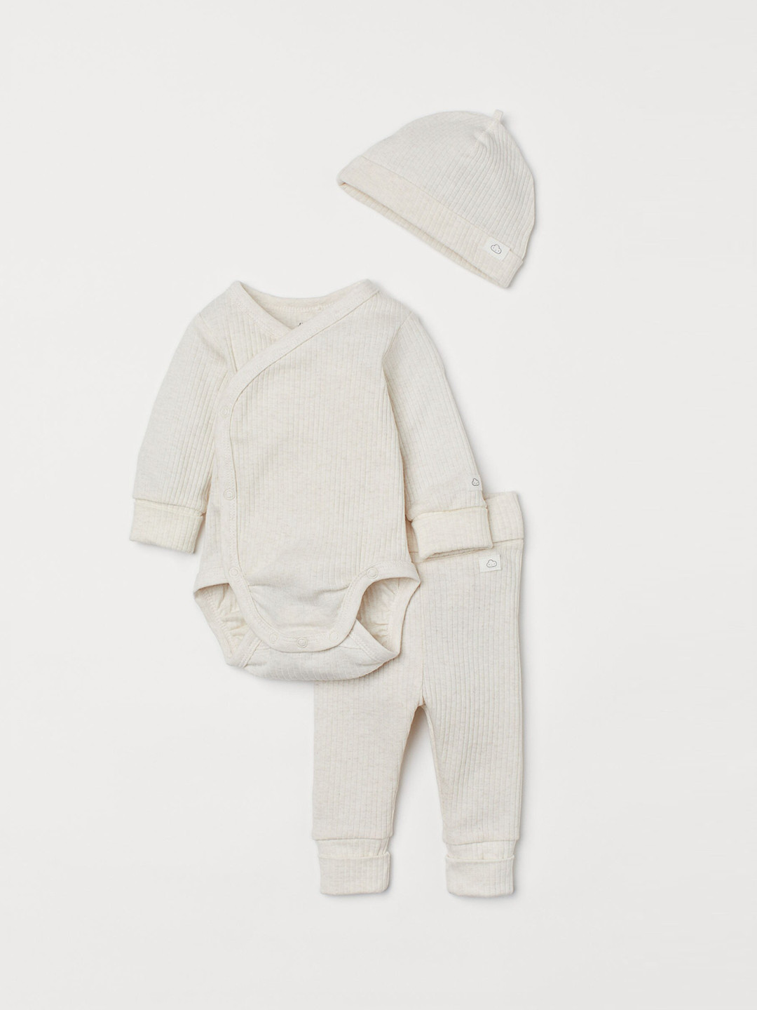 H&M Girls White Adjustable-Fit Set