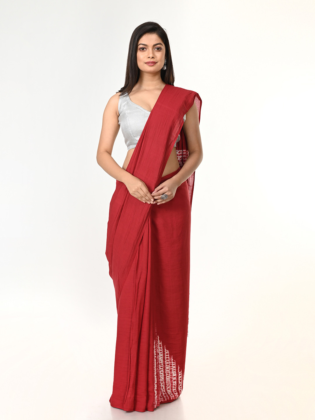 ArtEastri Handloom Shibori Cotton Saree