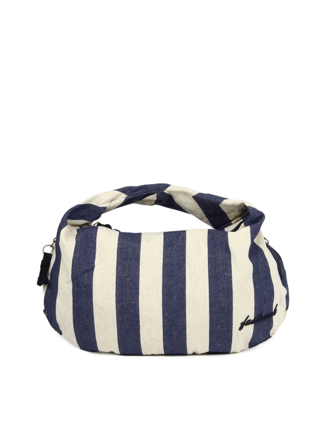 Blue and best sale white striped purse