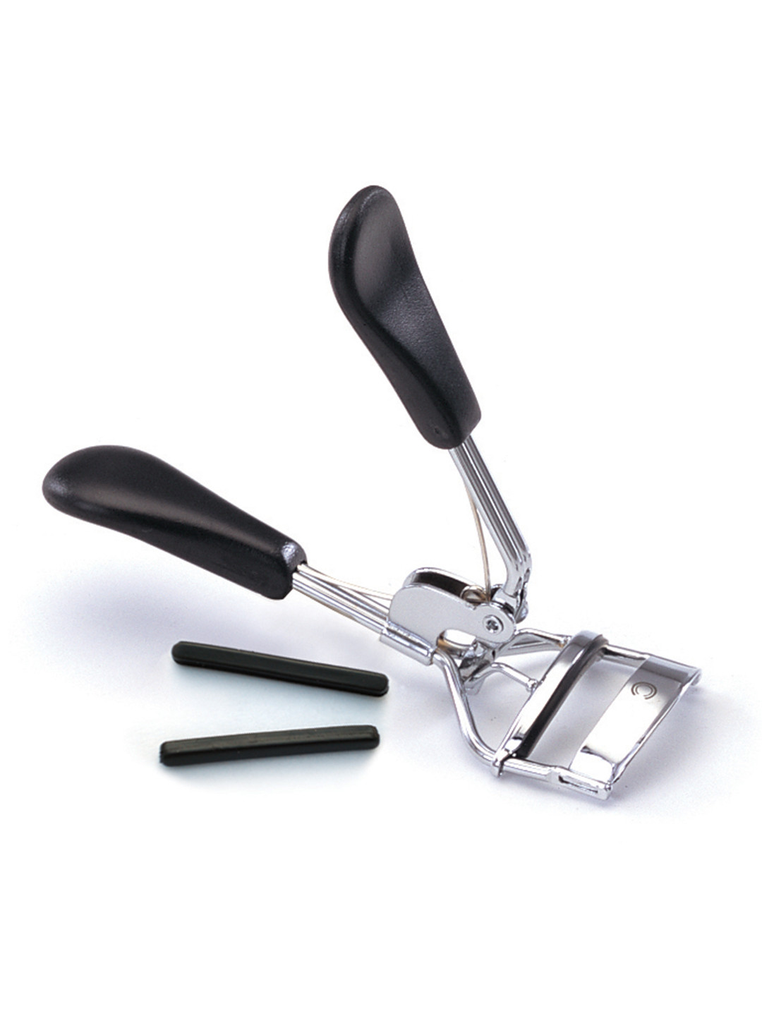 Basicare Ergonomic Eyelash Curler With Black Plastic Handles