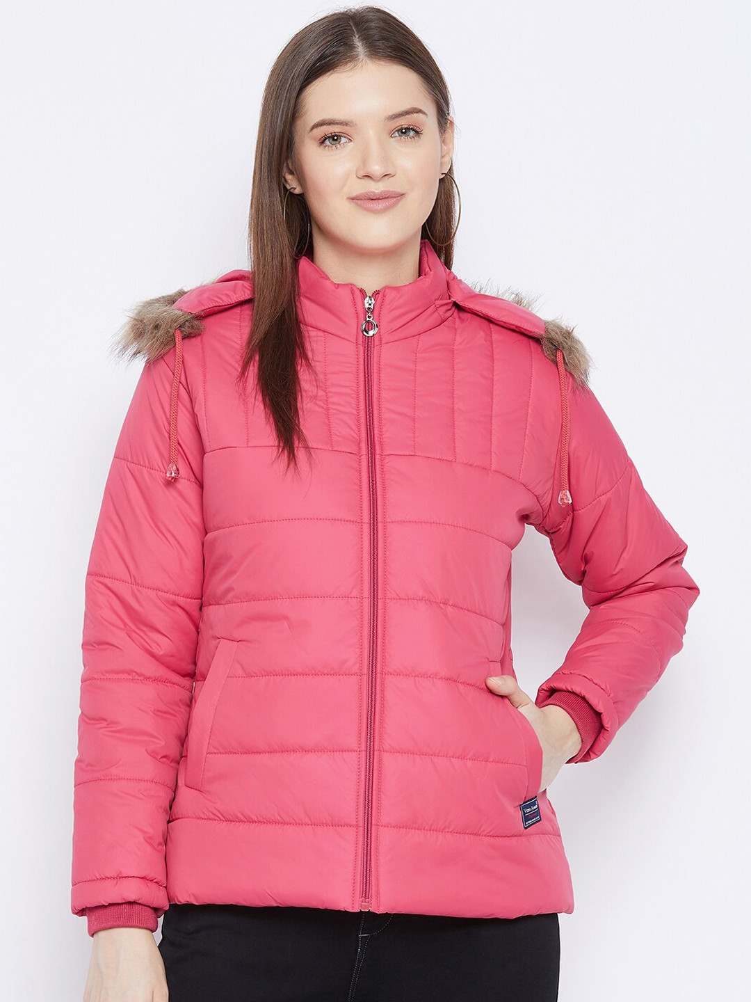 VERO AMORE Women Pink Insulator Parka Jacket