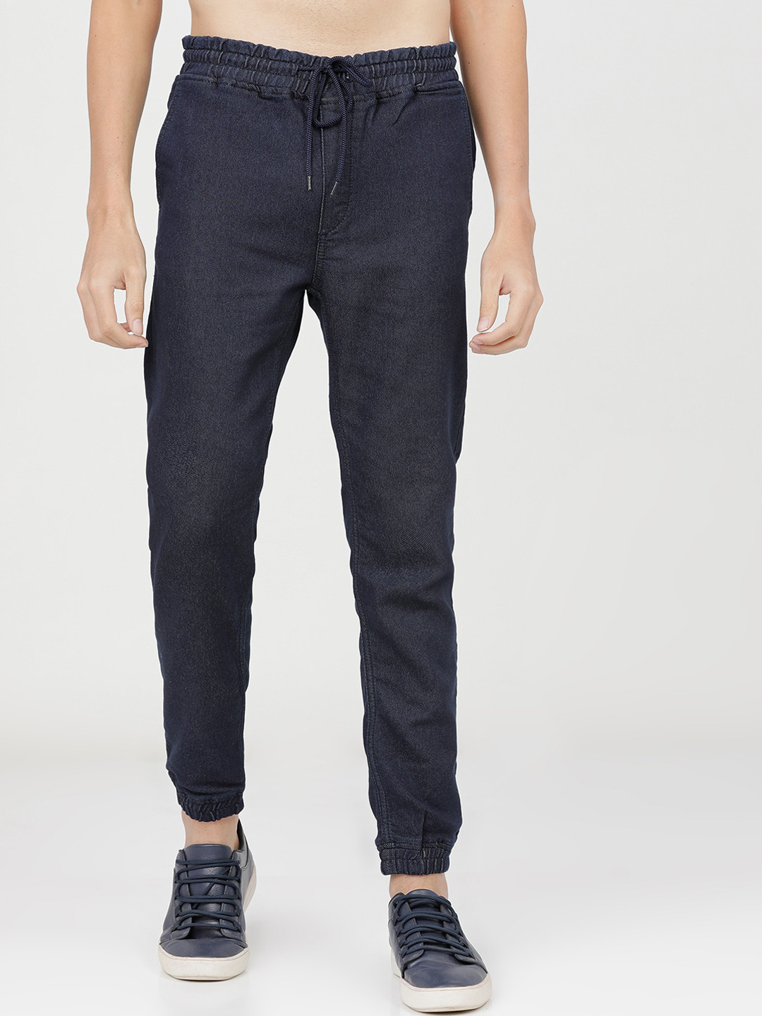 KETCH Men Blue Jogger Stretchable Jeans